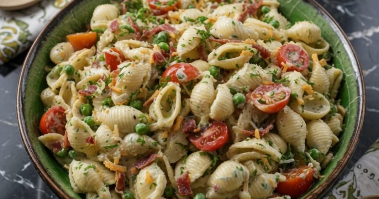 Bacon Ranch Pasta Salad