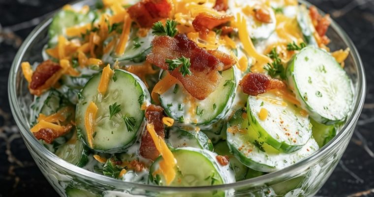 Cucumber Ranch Crack Salad