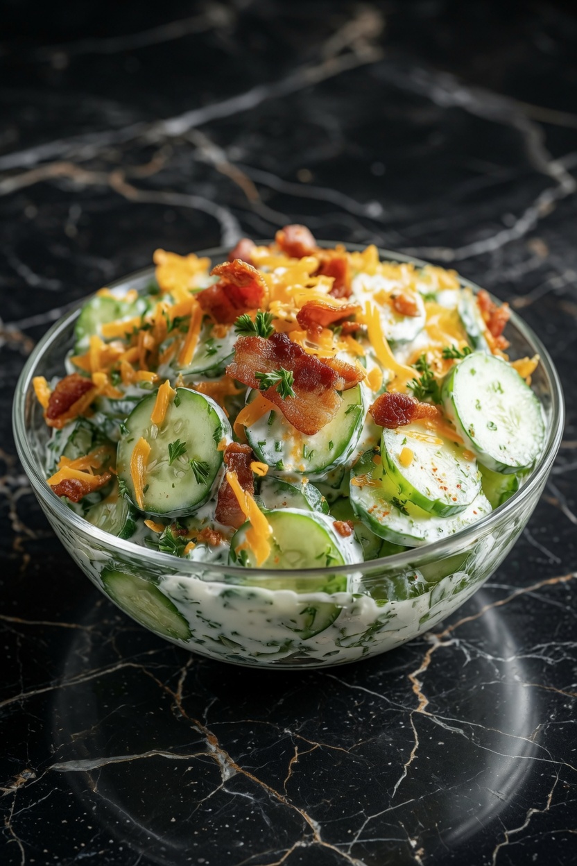 Cucumber Ranch Crack Salad