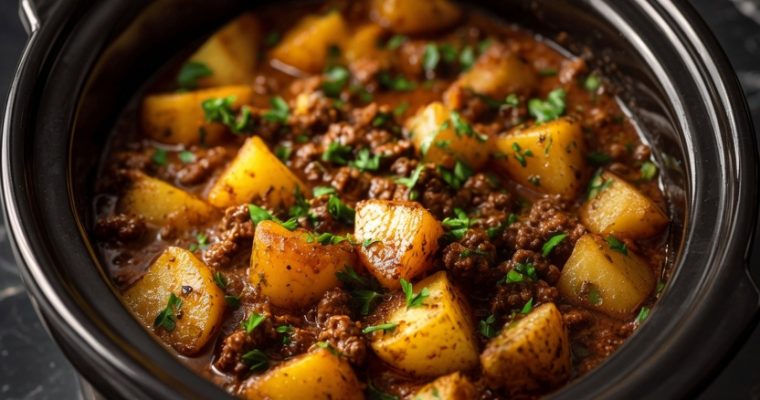 Slow Cooker Cowboy Casserole