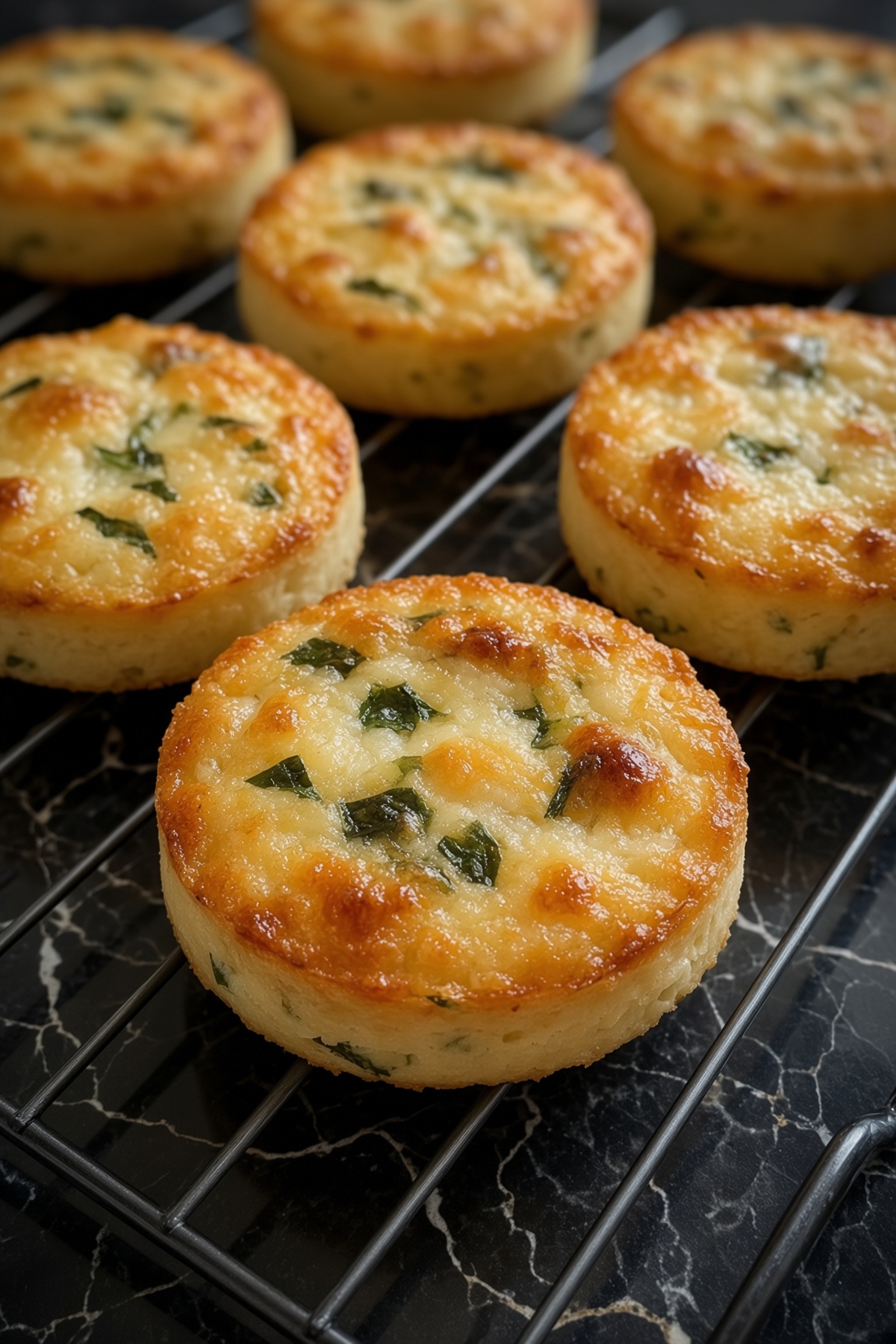 Herb-Infused Cheesy Jalapeño Shortbread