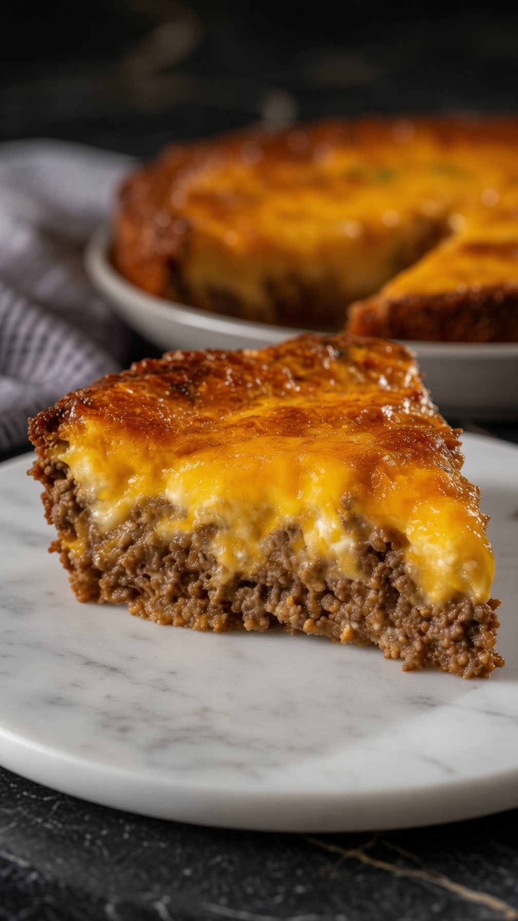 Southern Style Cheeseburger Pie