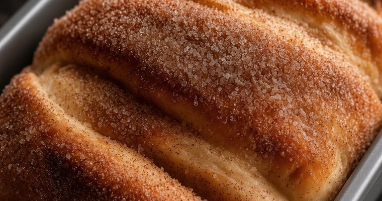 Easy Cinnamon Donut Bread