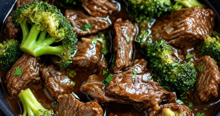 Crockpot Beef and Broccoli