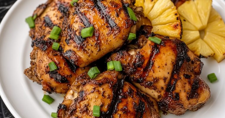 Hawaiian Grilled Teriyaki Chicken
