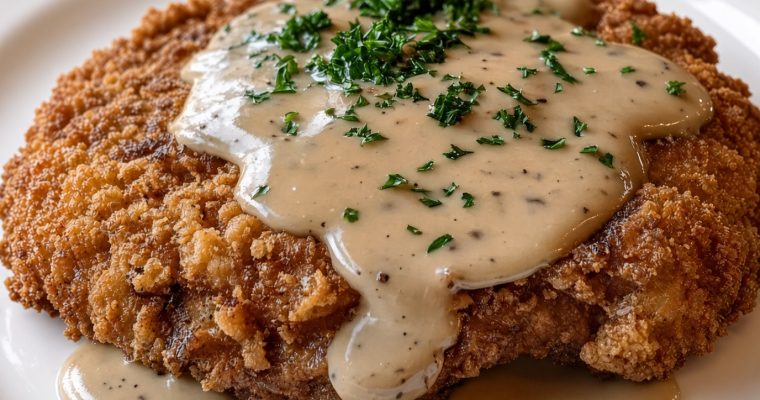 Southern Chicken Fried Steak with Gravy