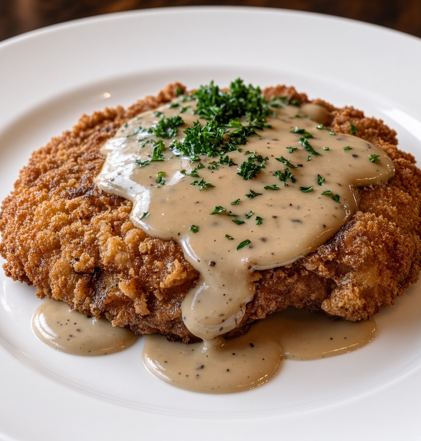 Southern Chicken Fried Steak with Gravy