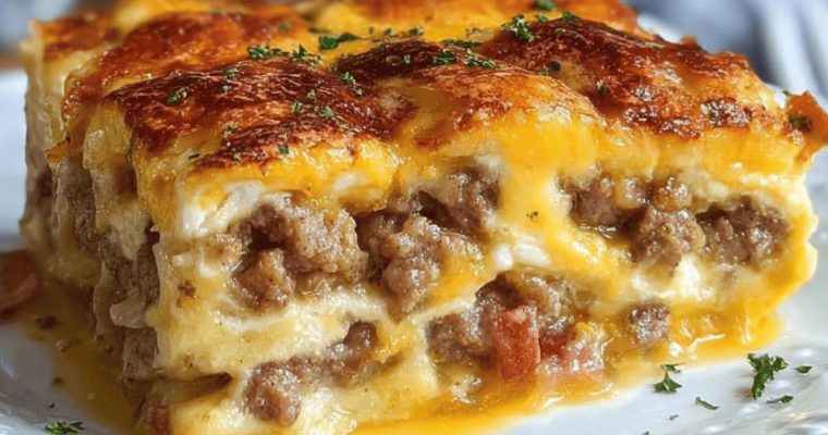 Pancake Sausage Casserole
