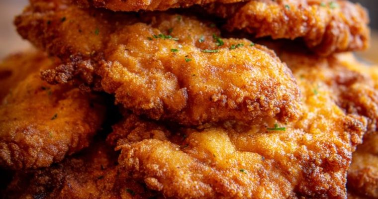 Southern-Style Crispy Chicken Cutlets