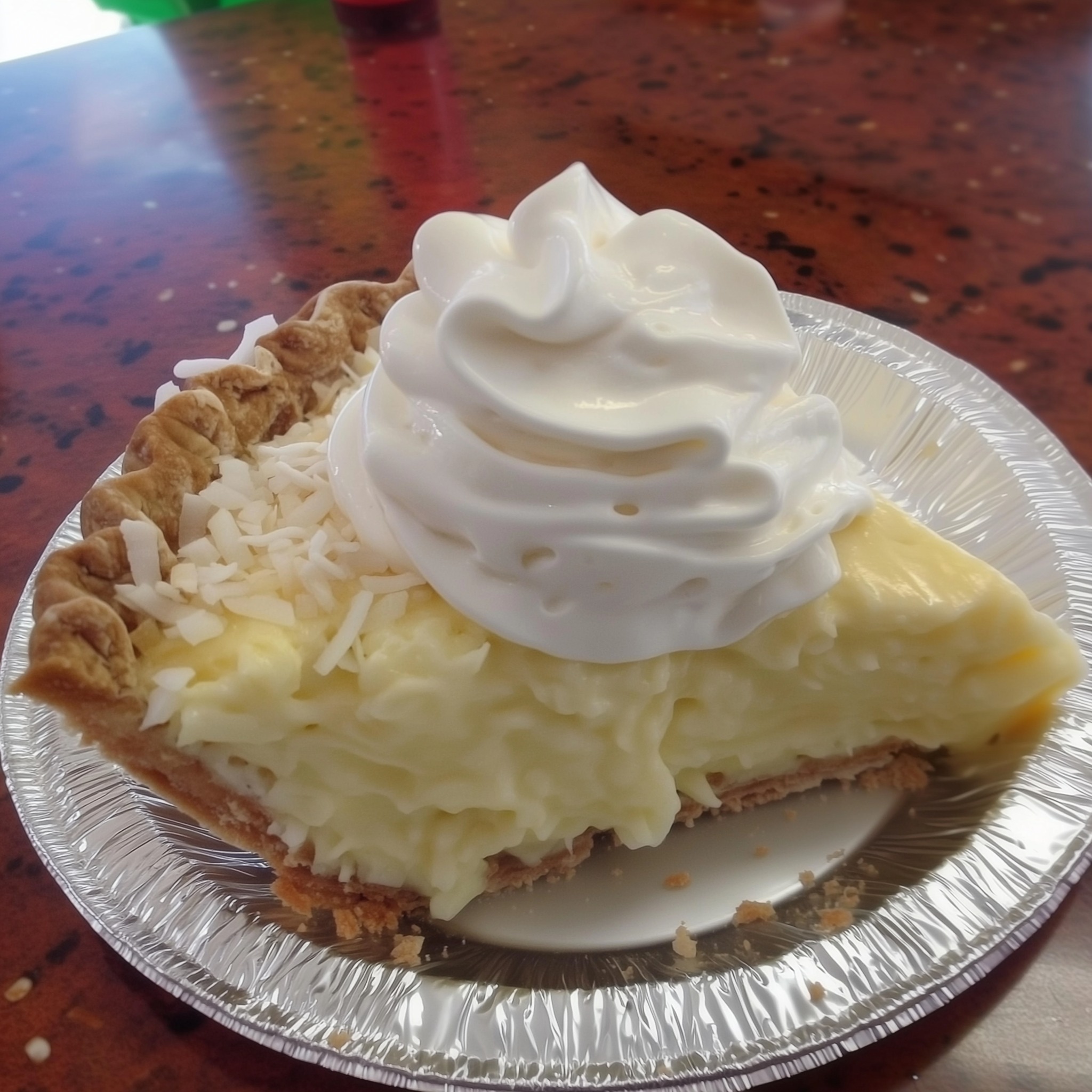Old Fashioned Coconut Cream Pie