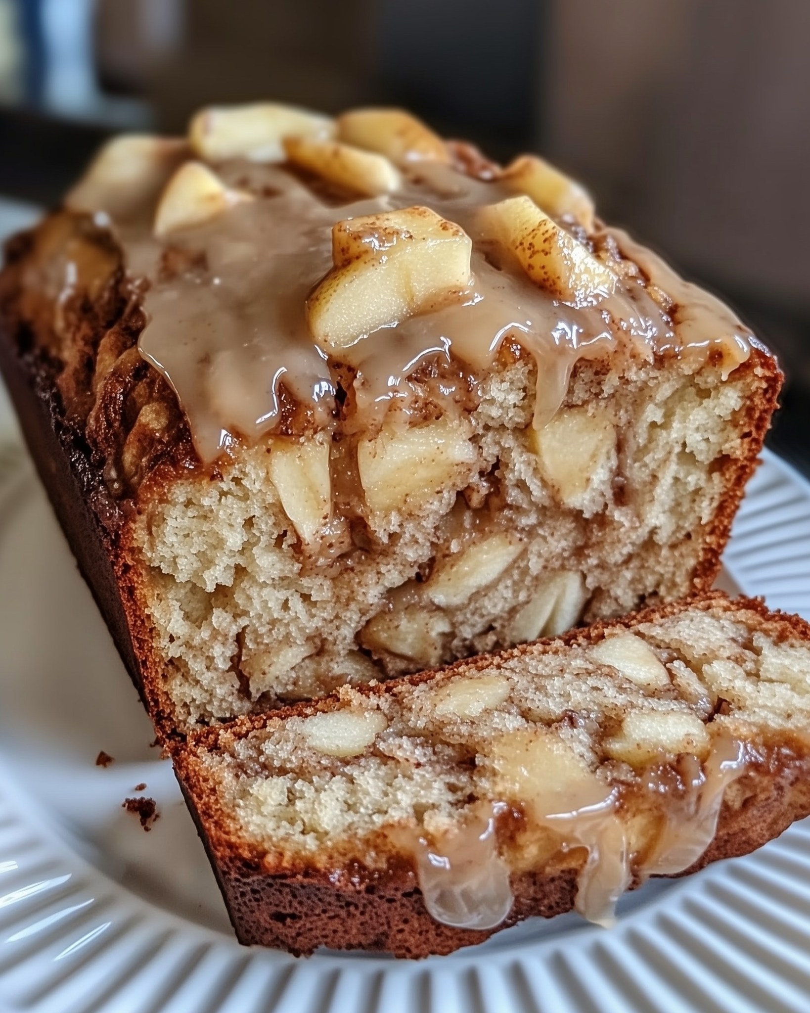 Apple Spice Fritter Bread