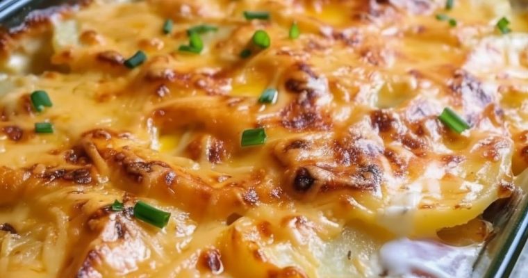CHEESY SCALLOPED POTATOES