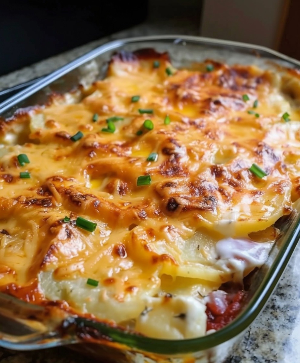 CHEESY SCALLOPED POTATOES