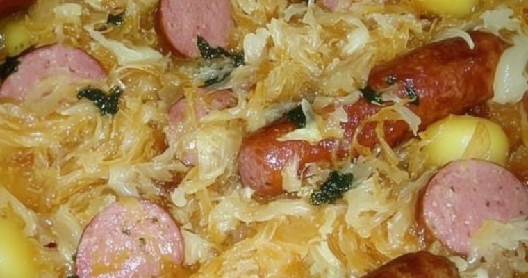 Polish Sausage, Sauerkraut And Potatoes (Crockpot)