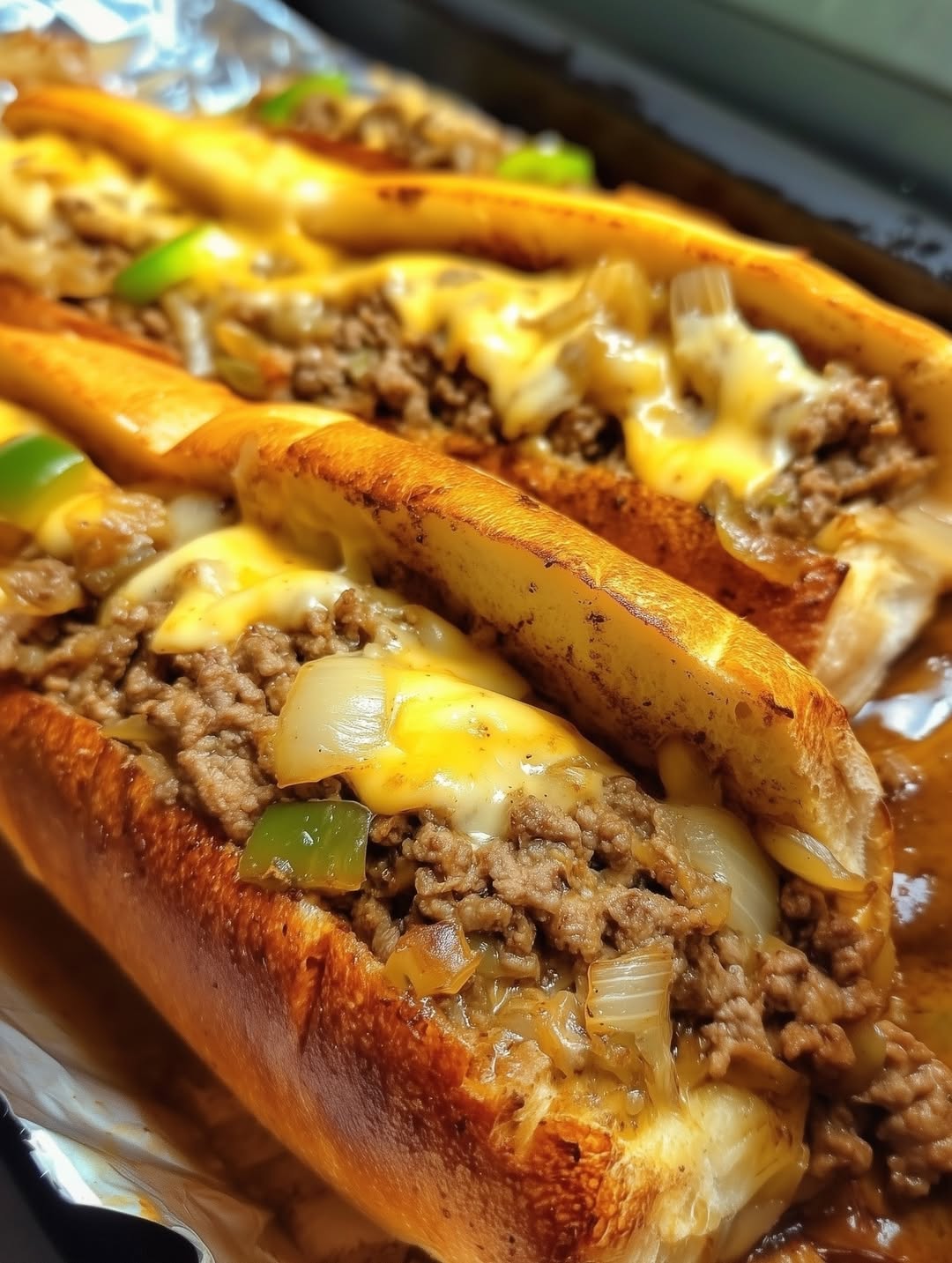 Philly Cheesesteak Sloppy Joes