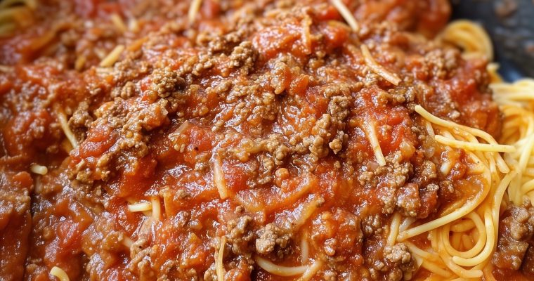 Instant Pot Spaghetti