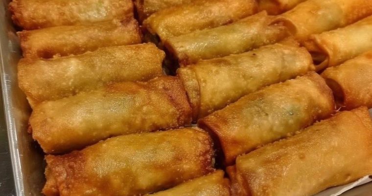 Shrimp and Cabbage Egg Rolls