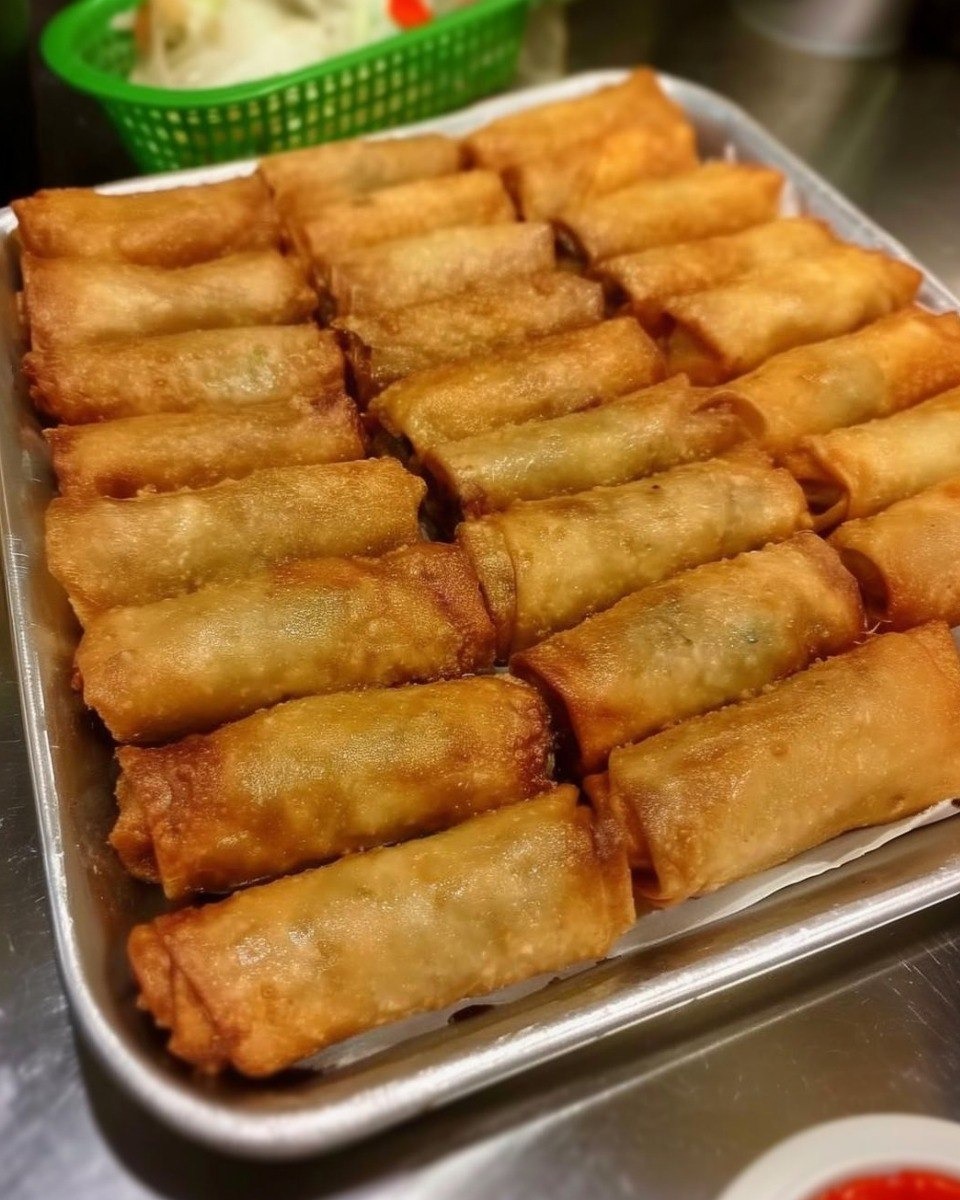Shrimp and Cabbage Egg Rolls