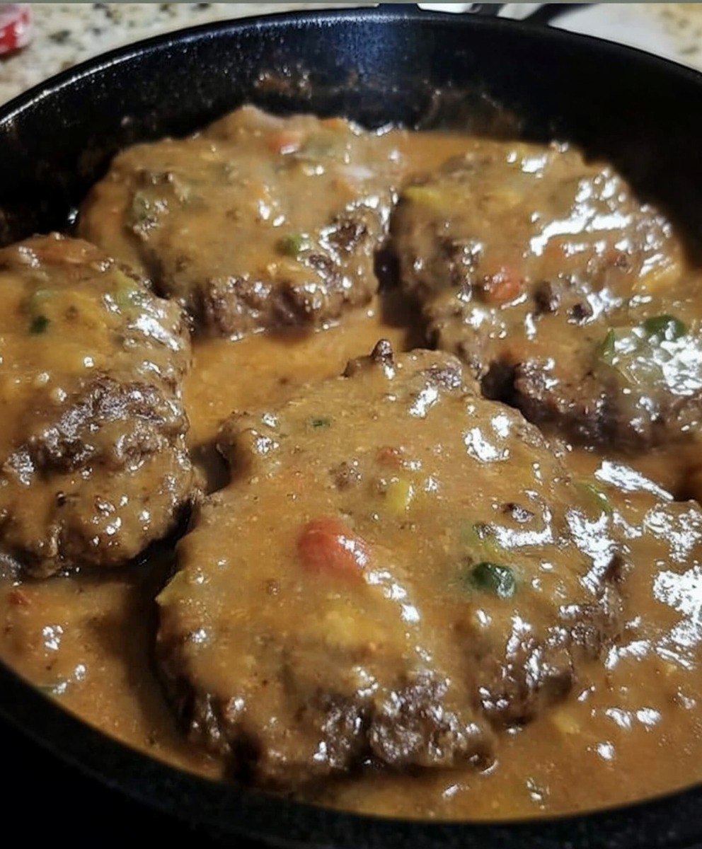 Smothered Hamburger Steak