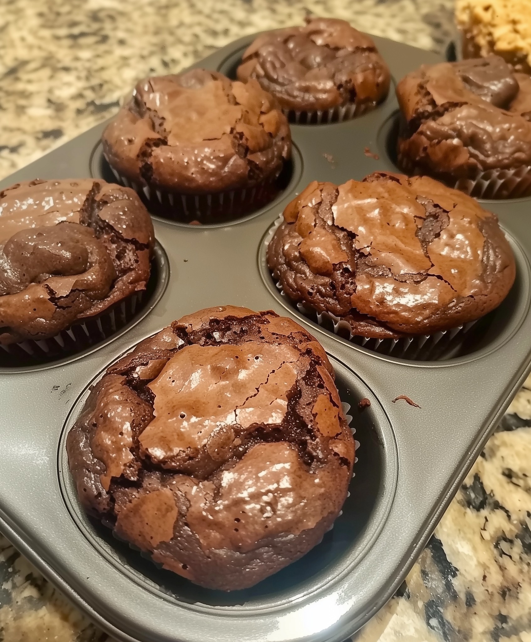 Peanut Butter Stuffed Brookies
