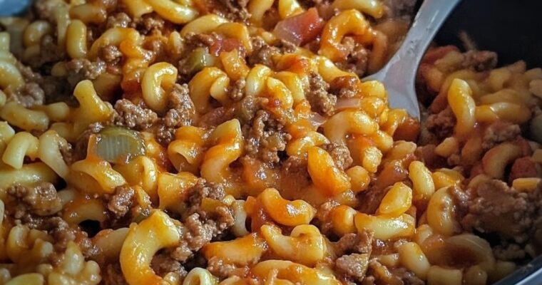 Cheeseburger Pasta