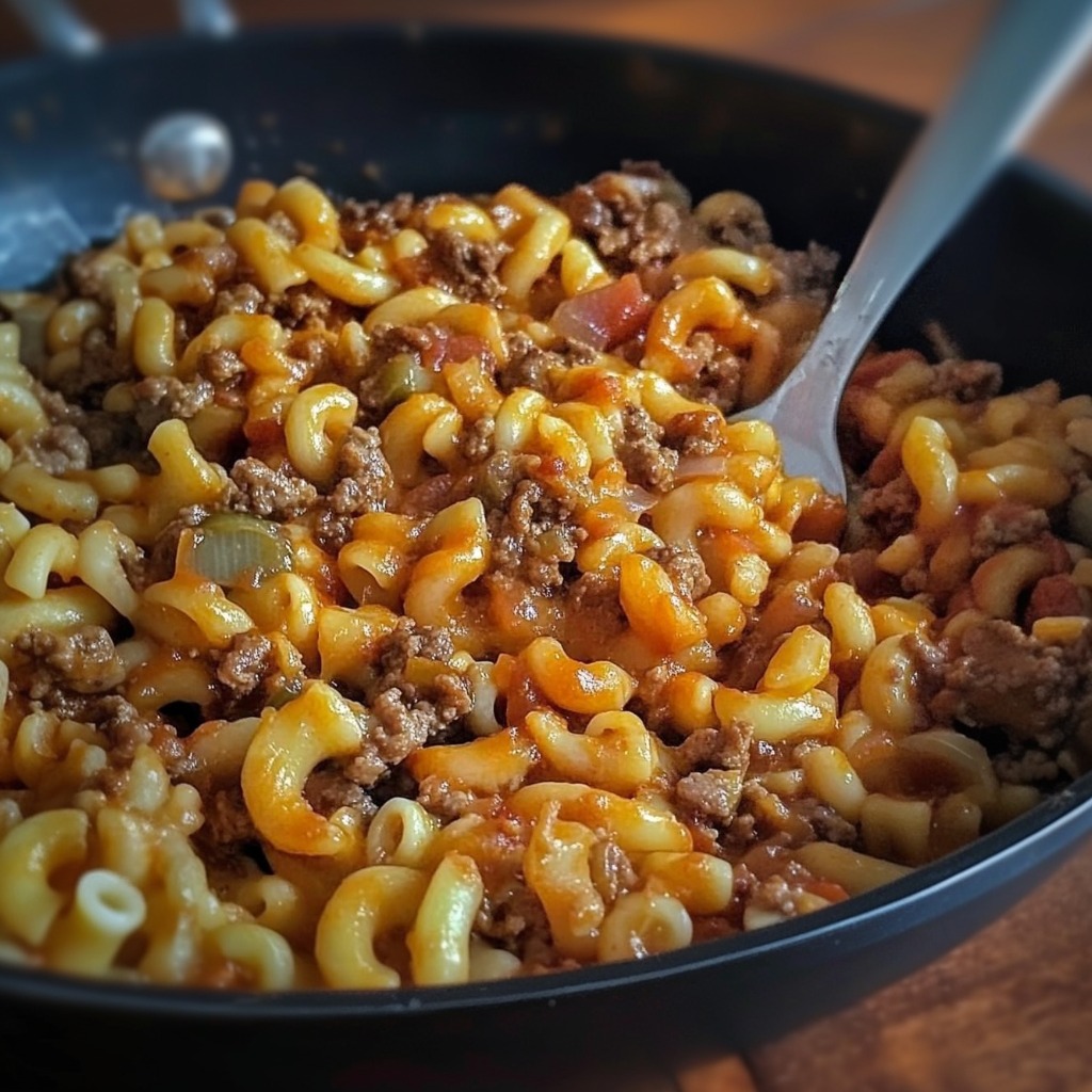 Cheeseburger Pasta