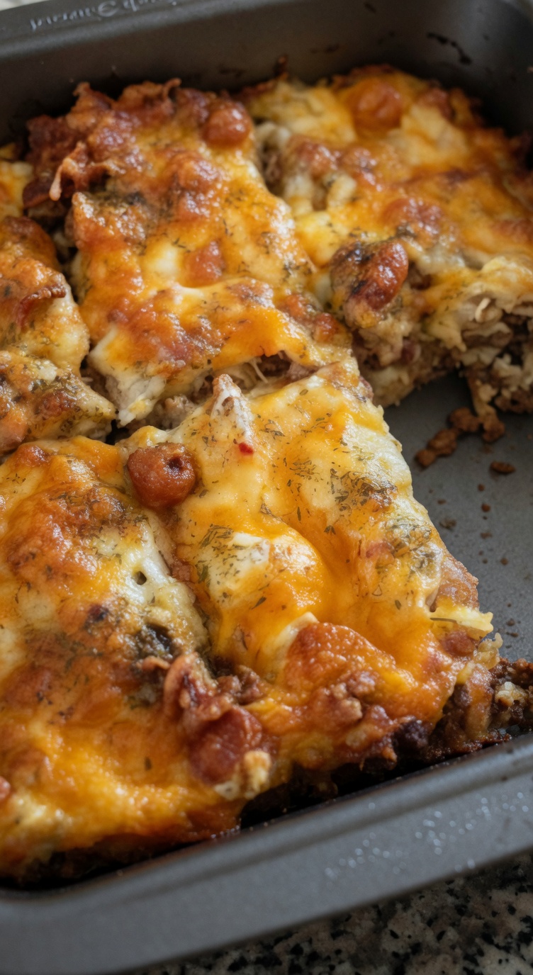 Bacon Cheeseburger Casserole