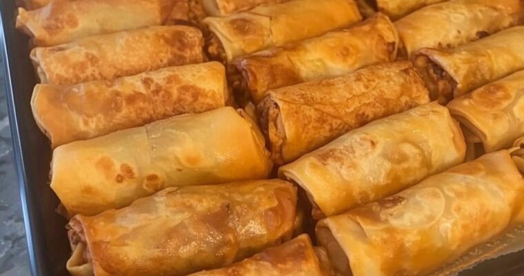 Cheesesteak Egg Roll Taco