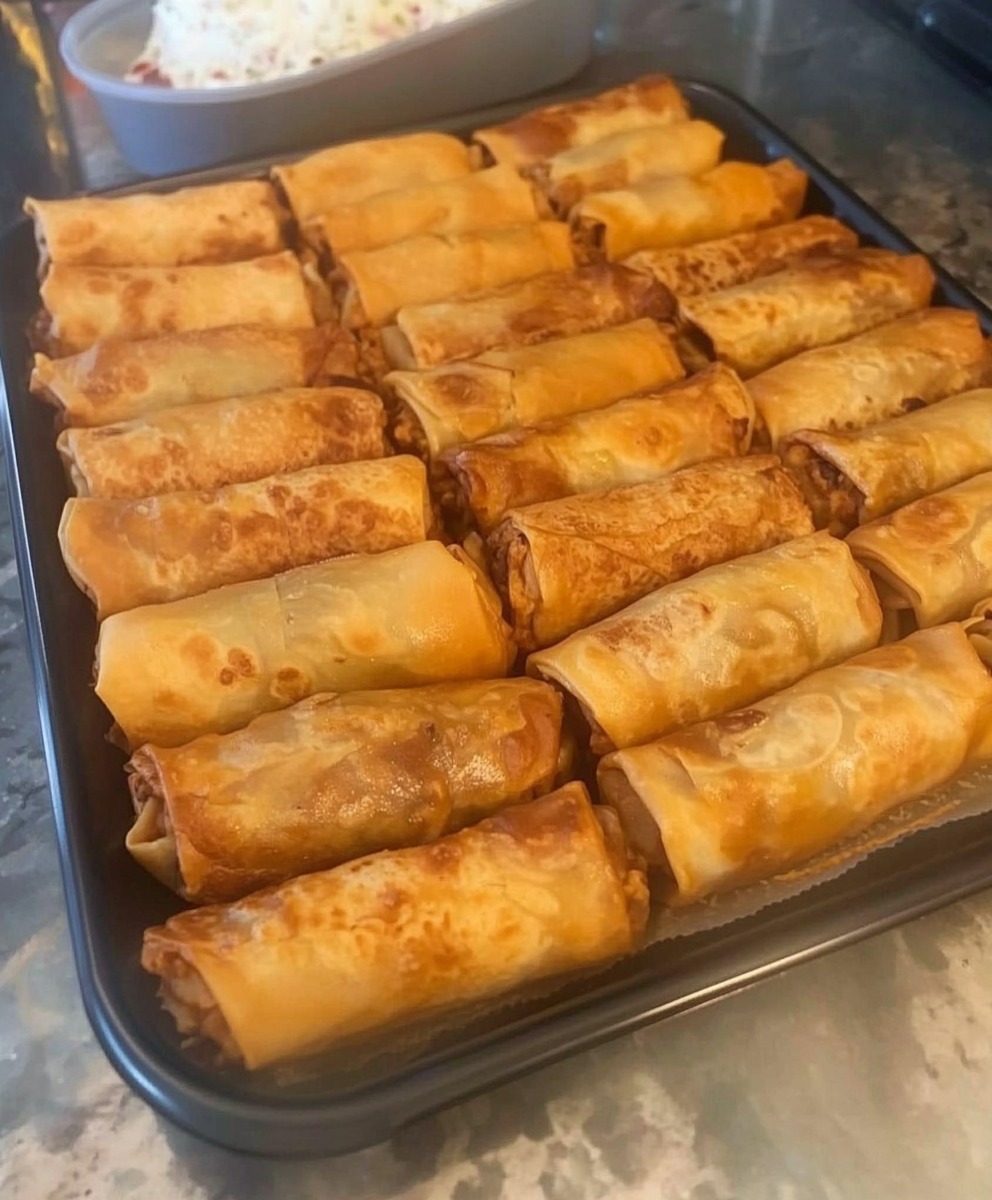 Cheesesteak Egg Roll Taco