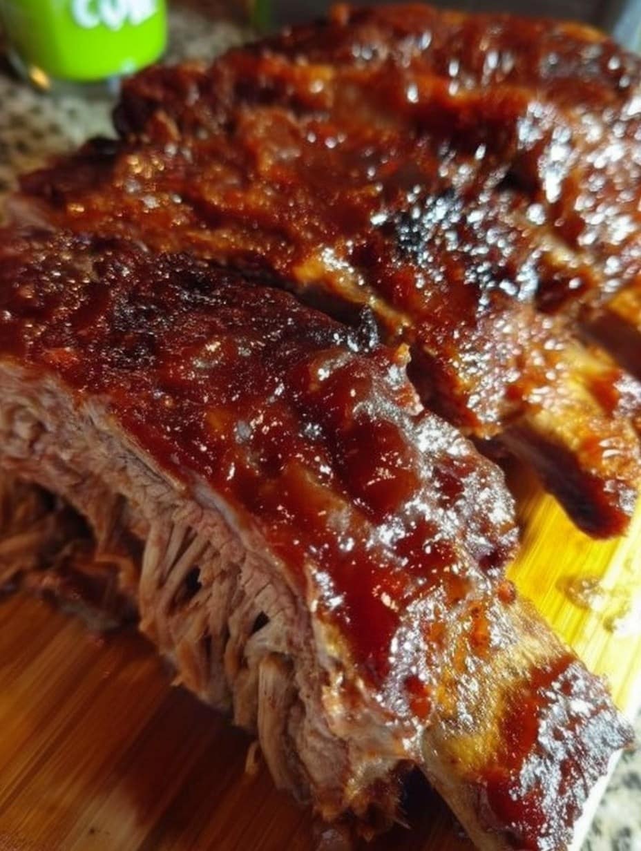 CROCKPOT BARBECUE RIBS