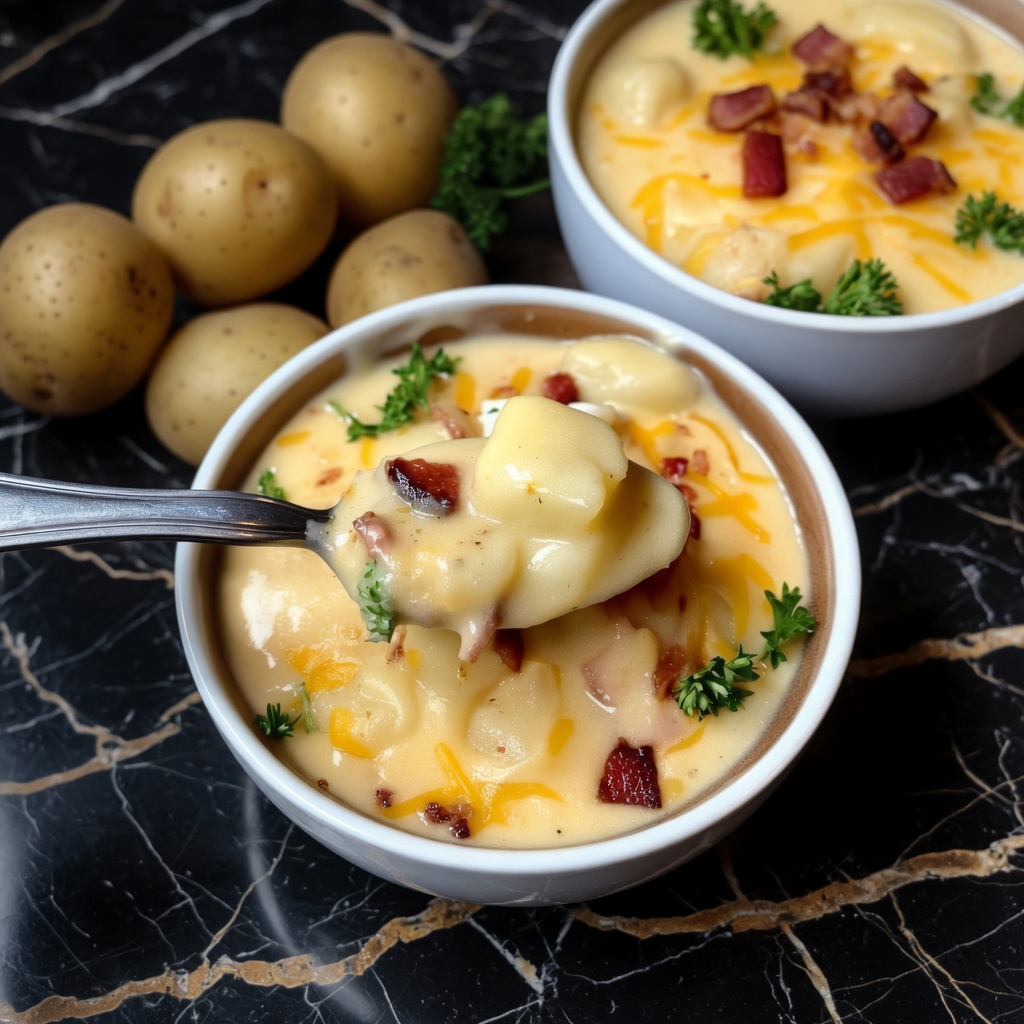 Garlic-Potato Soup