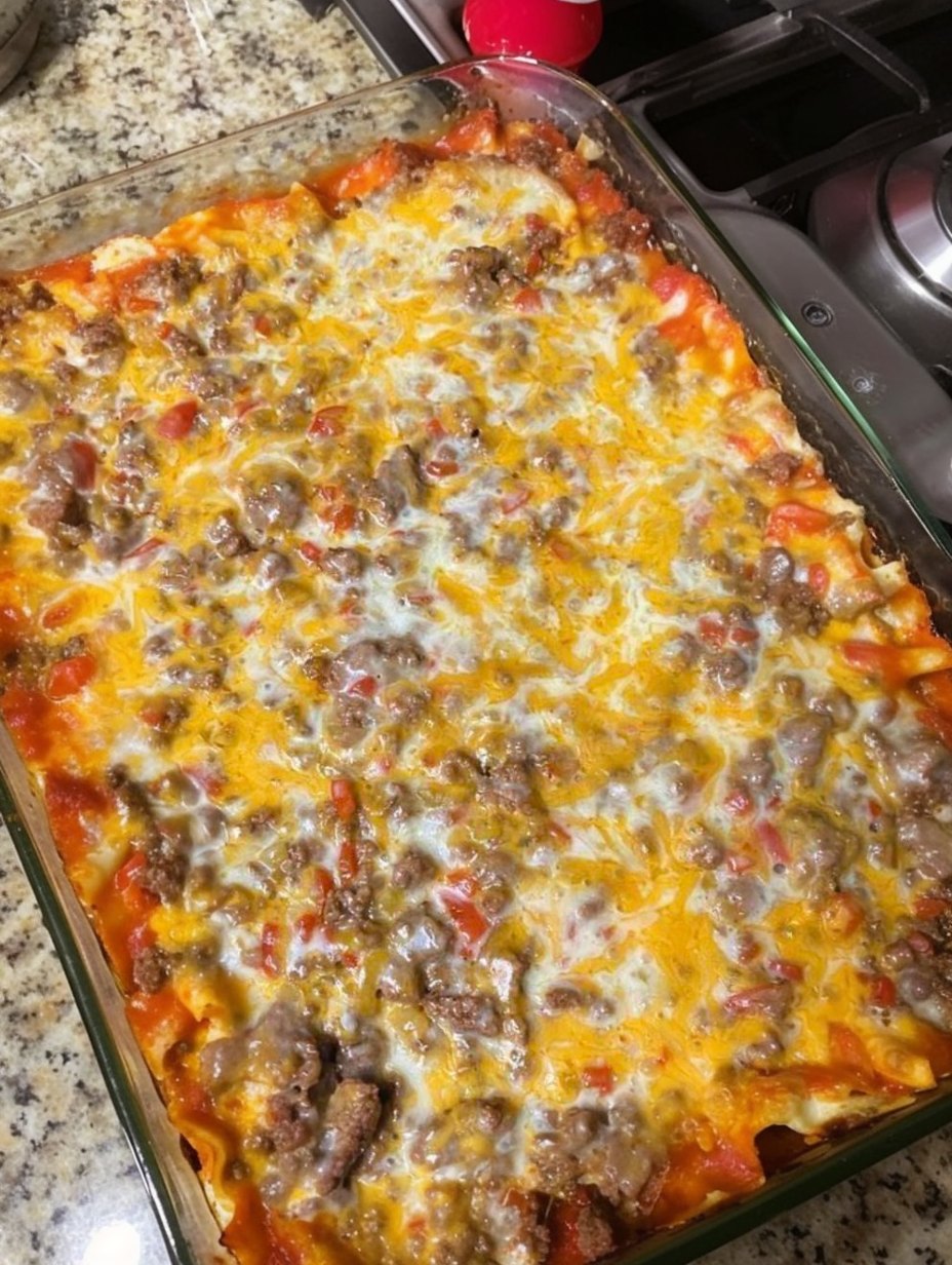Mexican Taco Lasagna