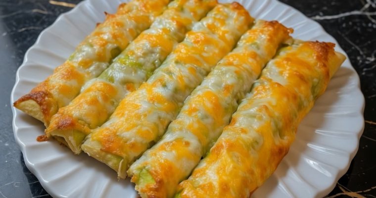 Cheesy Zucchini Breadsticks