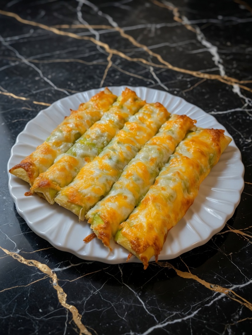 Cheesy Zucchini Breadsticks