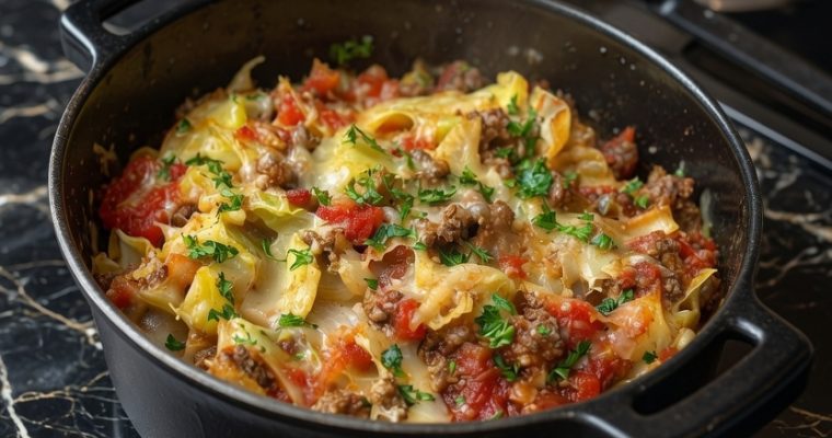 Delicious Cabbage Casserole