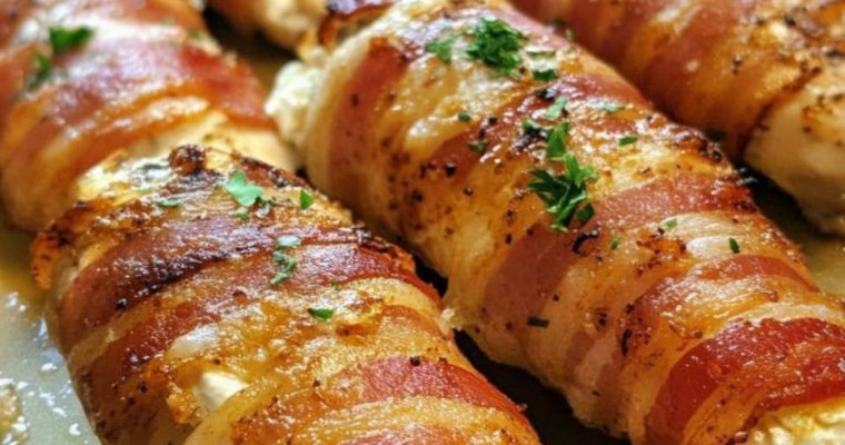 BBQ Bacon Stuffed Chicken
