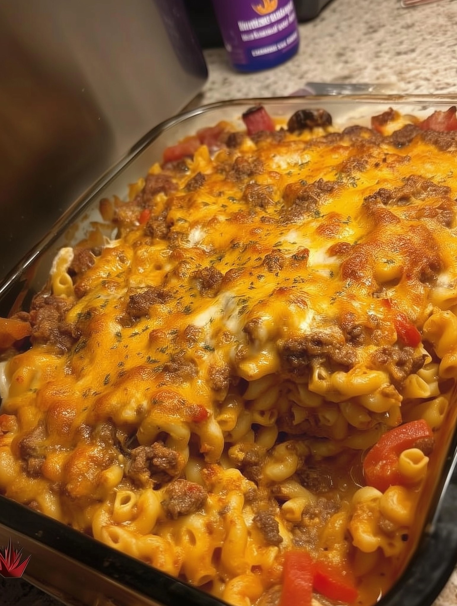 Cheesy Hamburger Casserole