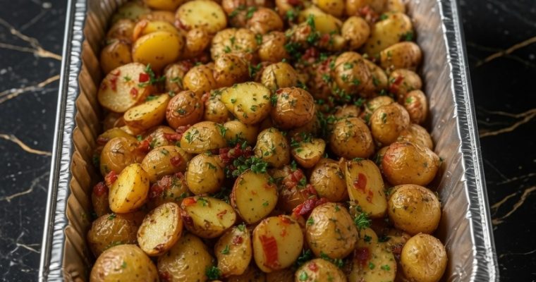 Parmesan Garlic Roasted Potatoes