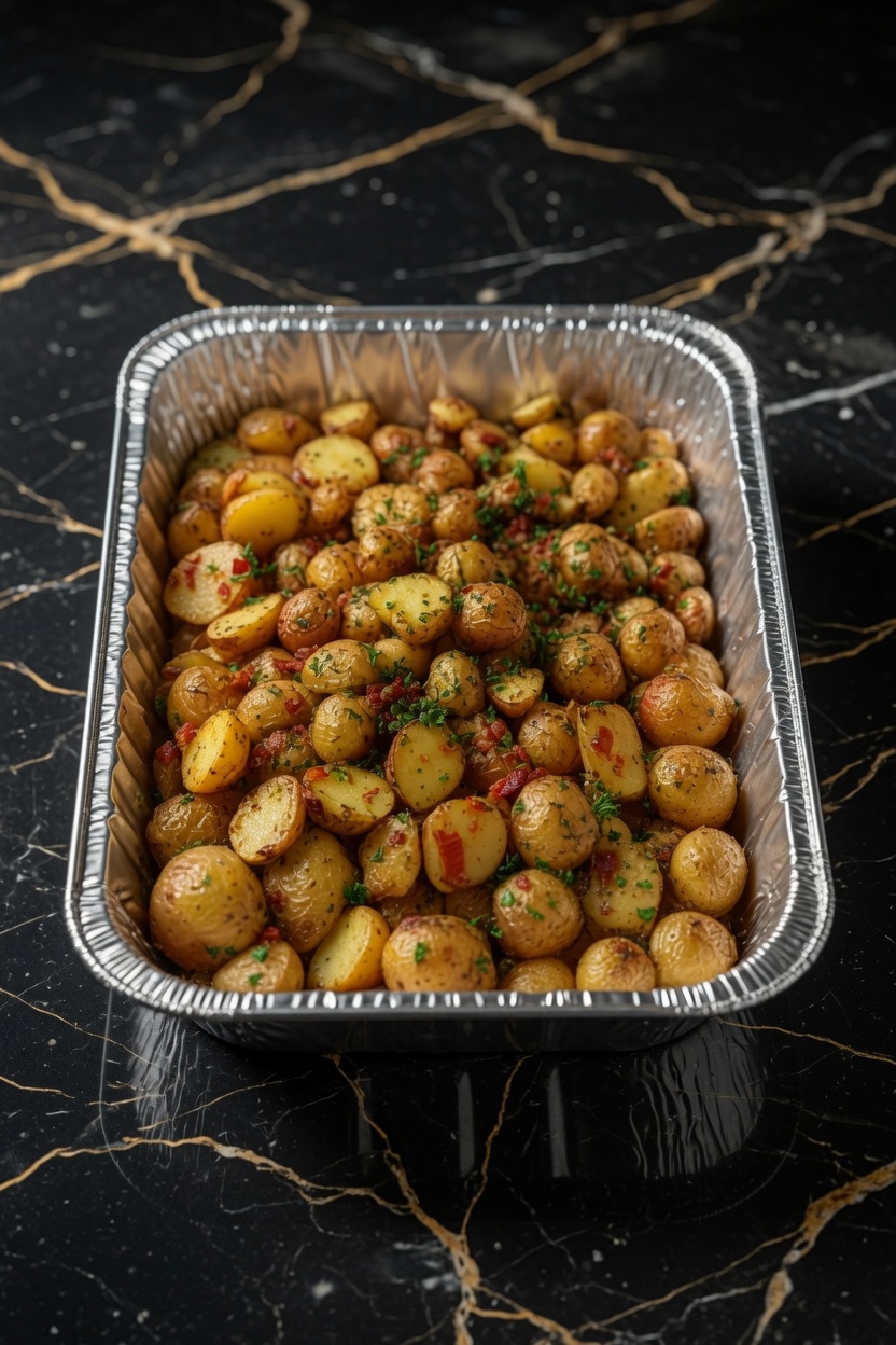 Parmesan Garlic Roasted Potatoes
