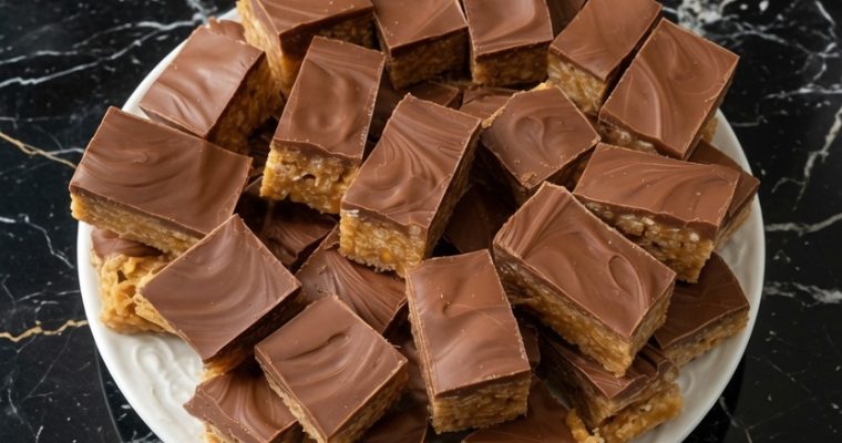 Chewy Snickers Brownies