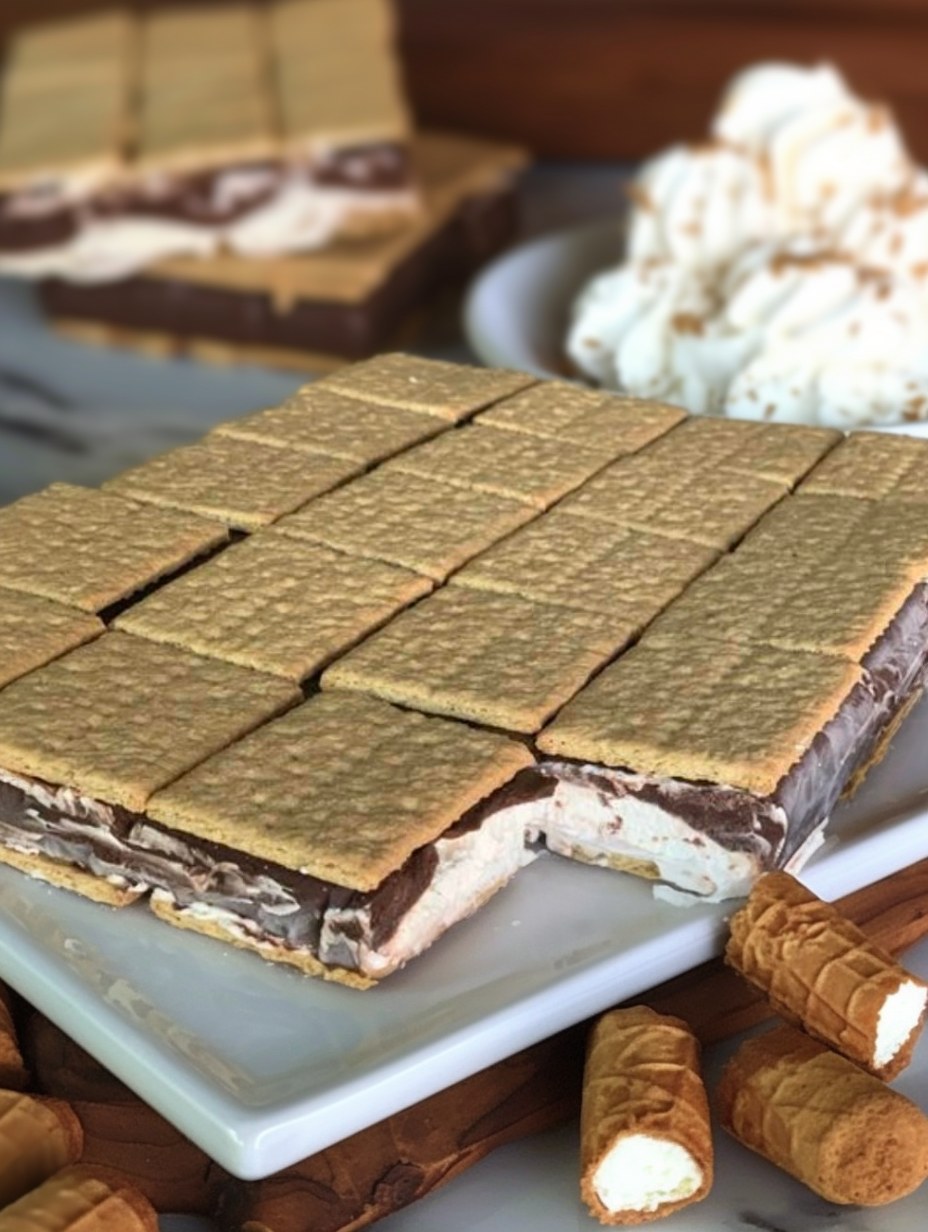 S’mores Ice Cream Sandwiches