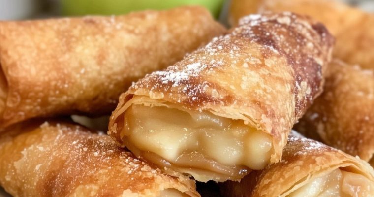 Apple Pie Egg Rolls