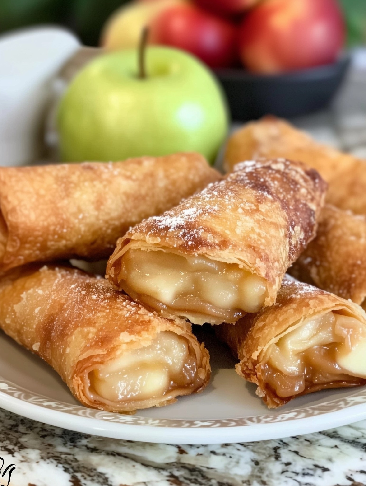 Apple Pie Egg Rolls