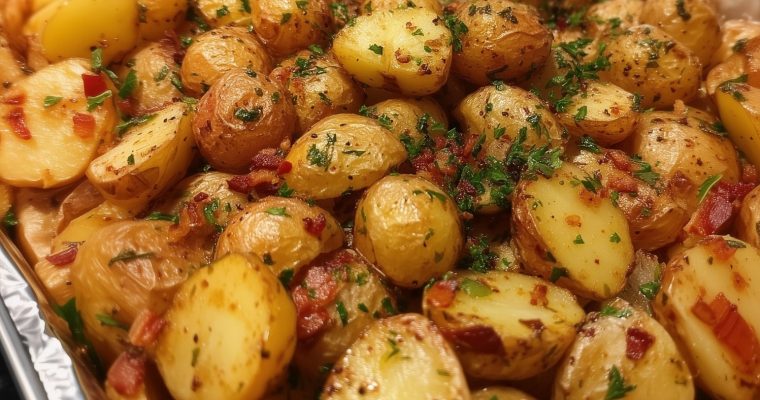 Parmesan Garlic Roasted Potatoes