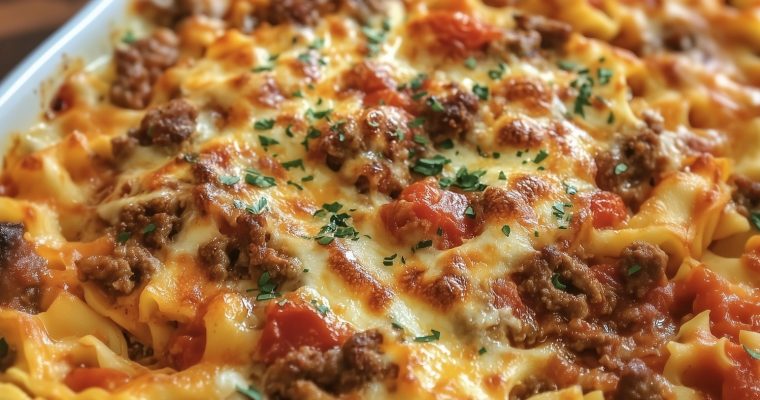 Bacon Cheeseburger Casserole
