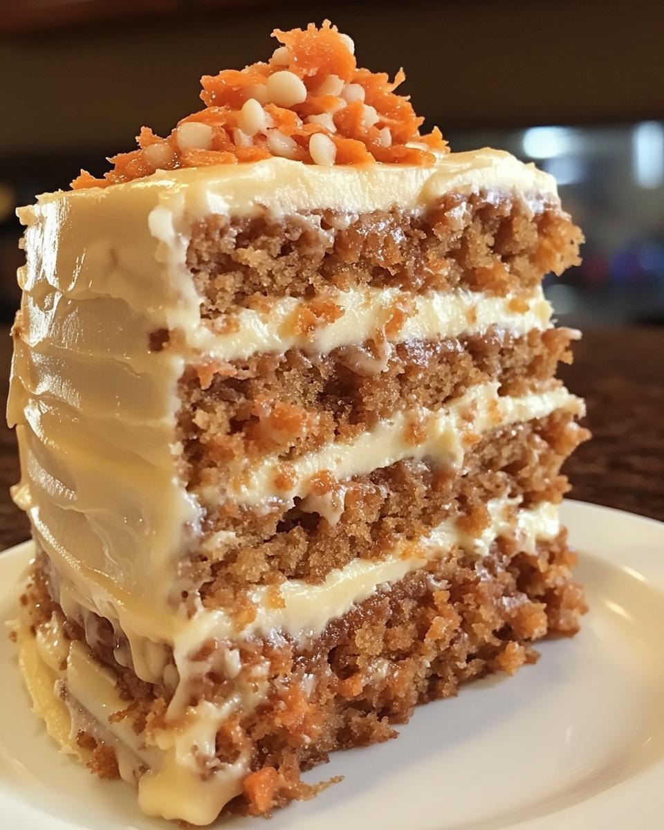 Easy Rustic Carrot Cake