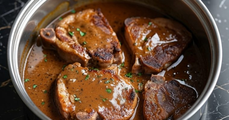 Slow Cooker Pork Chops and Potatoes