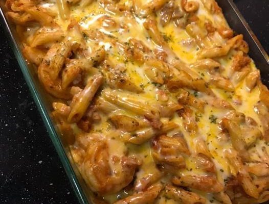 Baked Ziti with Shrimp