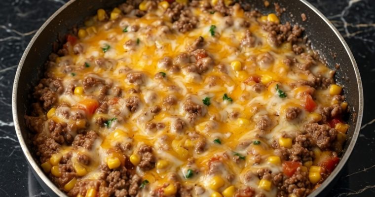 Taco Cornbread Casserole