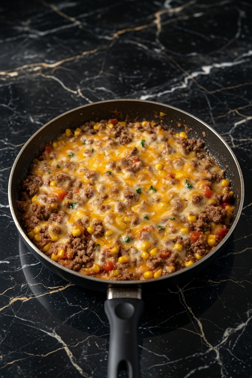Taco Cornbread Casserole